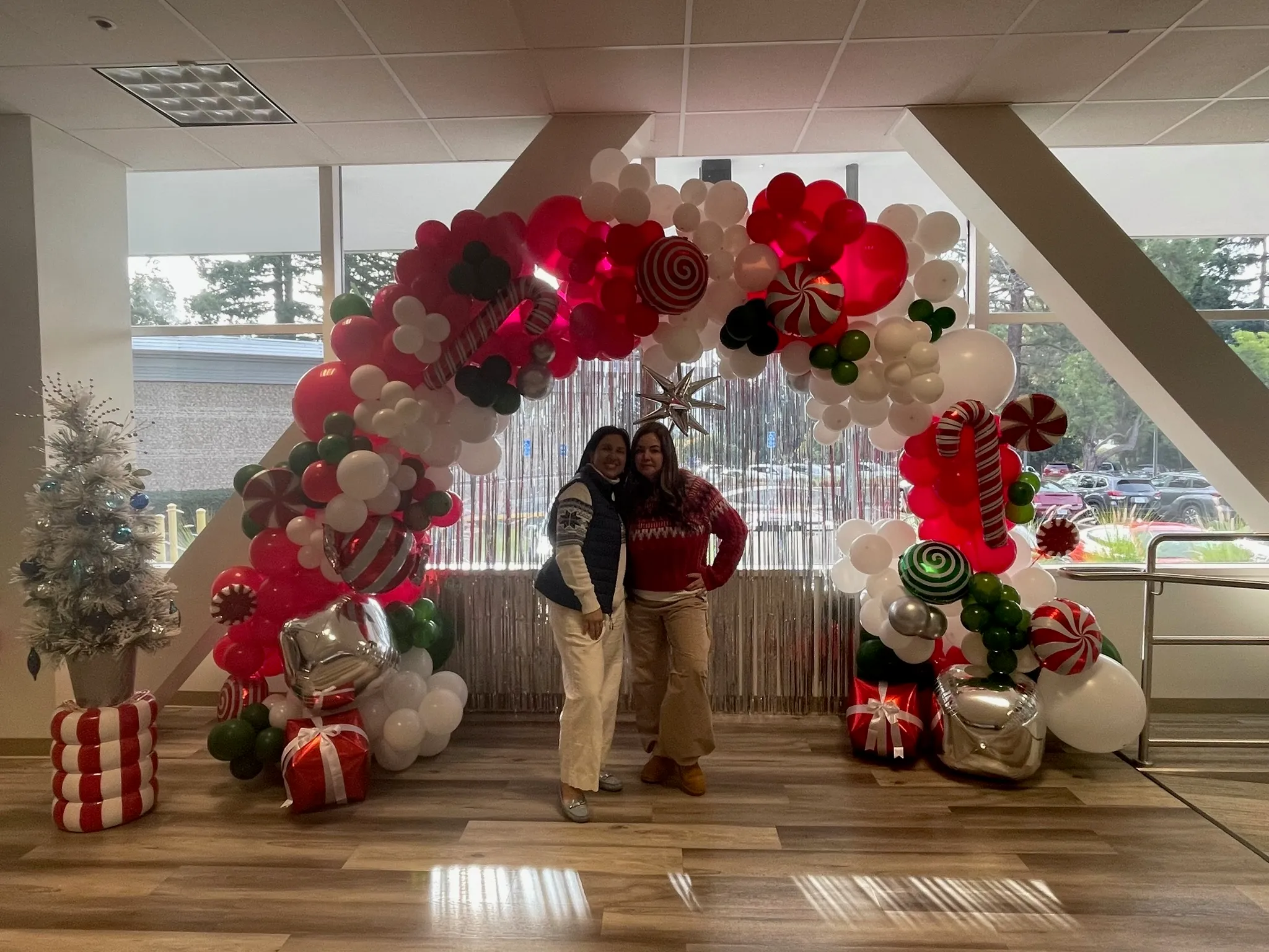 Behind the scenes — the Memories team preparing an event