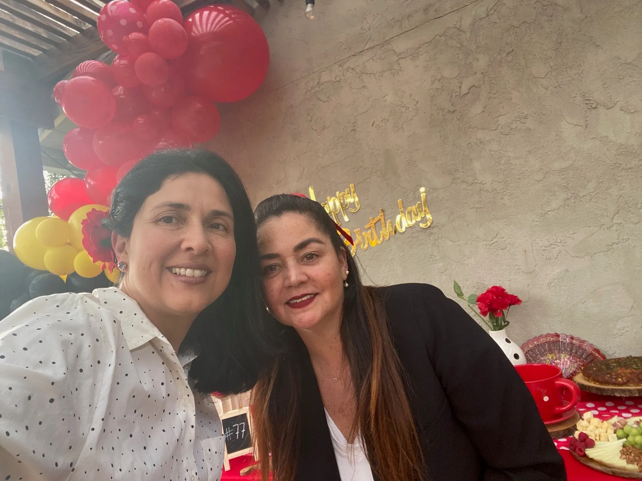 Behind the scenes — the Memories team preparing an event