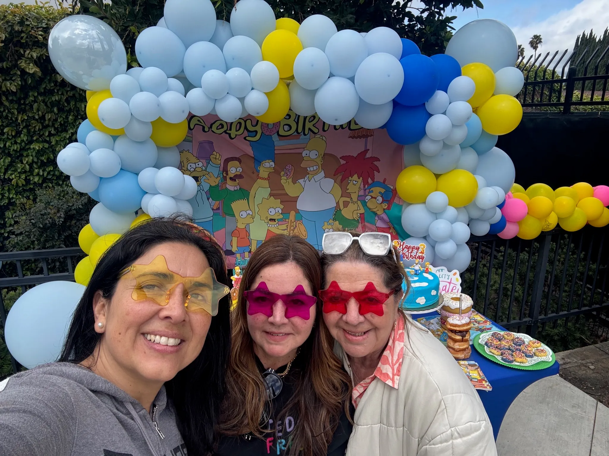 Behind the scenes — the Memories team preparing an event