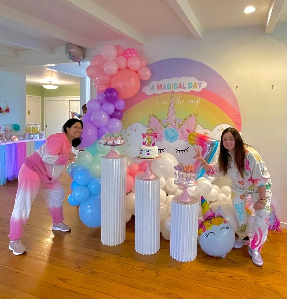 Behind the scenes — the Memories team preparing an event